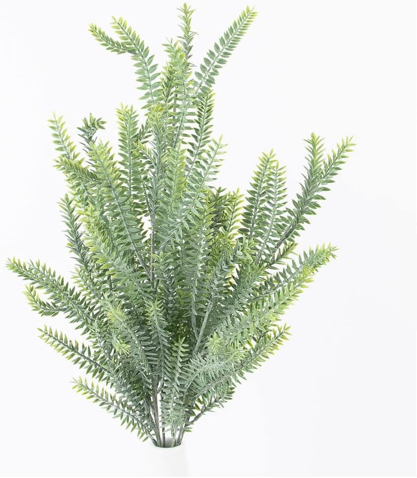 Factory Direct Craft Weather Resistant Artificial Matai Bush - Fake Greenery for Indoor and Outdoor Arrangements
