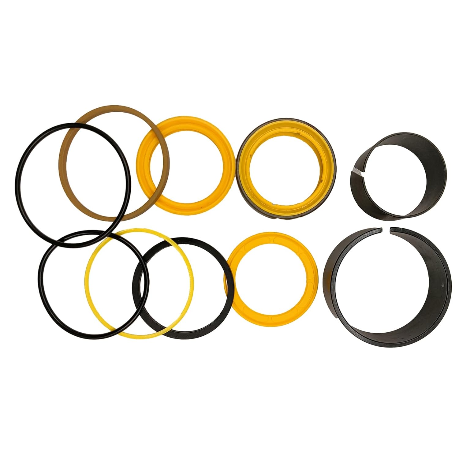 FridayParts Hydraulic Cylinder Seal Kit 238-4462 2384462 Compatible for Caterpillar CAT Engine 3116 3126 3306 C7 Loader 416C 426C 428C 436C 438C Replacement