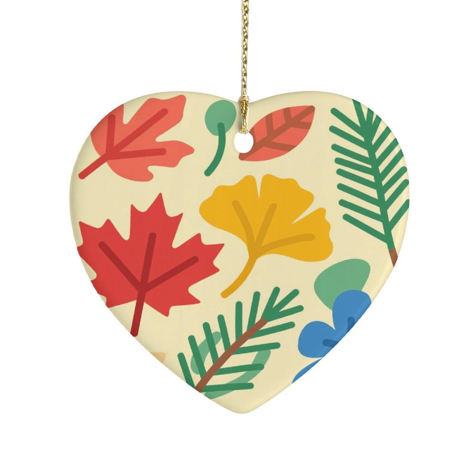 Fekiloot Style Irregular Pattern Ceramic Ornament Home Decor Keepsake