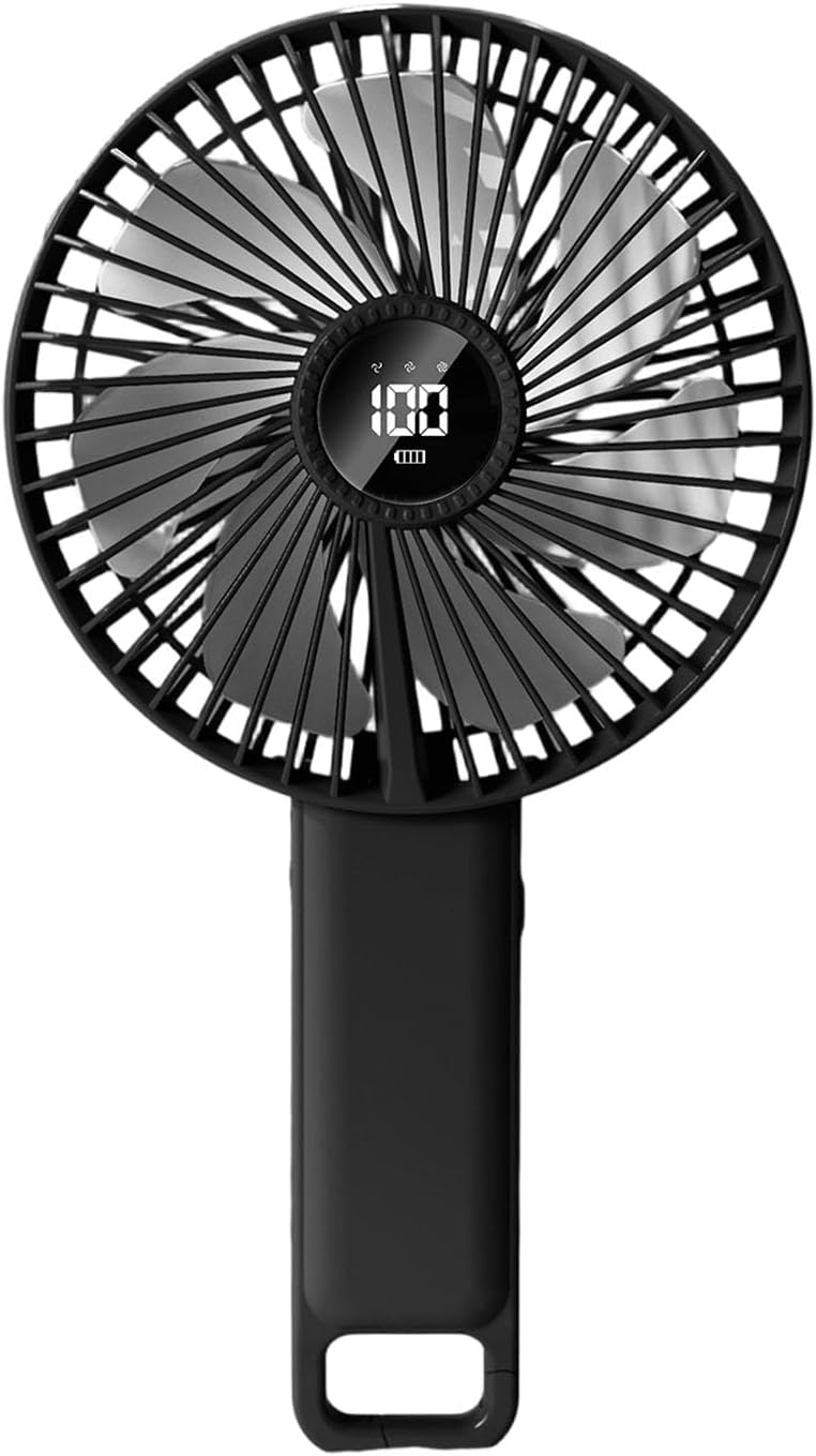 Powerful 6 Inch Cooling Device with Large Wind Components and Adjustable Position for Home Tasks or Outdoors Men Women