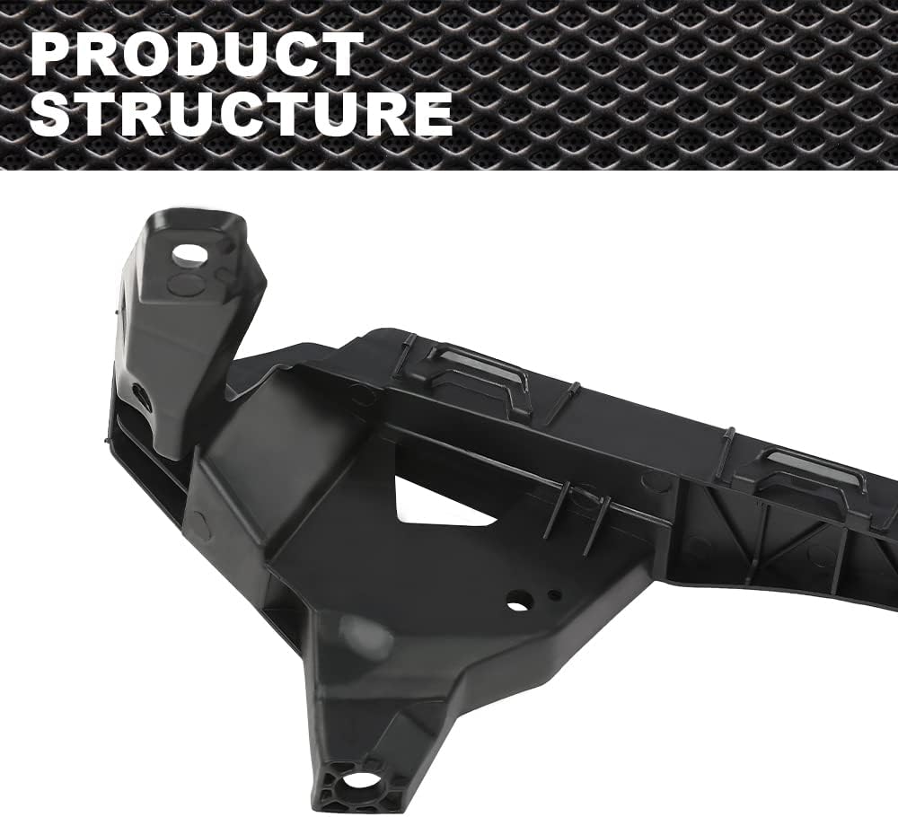 CROSSDESIGN Headlight Bracket Mounting Support Set 2pcs Compatible with 2013 2014 2015 2016 2017 Honda Accord Sedan Driver and Passenger Side 71190T2AA01 71140T2AA01 HO1032106 HO1033106