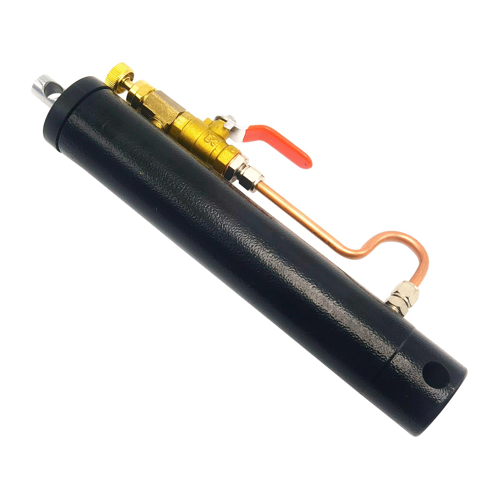Cilindro hidráulico para sierra de cinta de corte de metal de 7 x 12 pulgadas compatible con BS-712N/BS-712R/BS-712B, cilindro de control hidráulico de alimentación descendente para sierra de cinta de