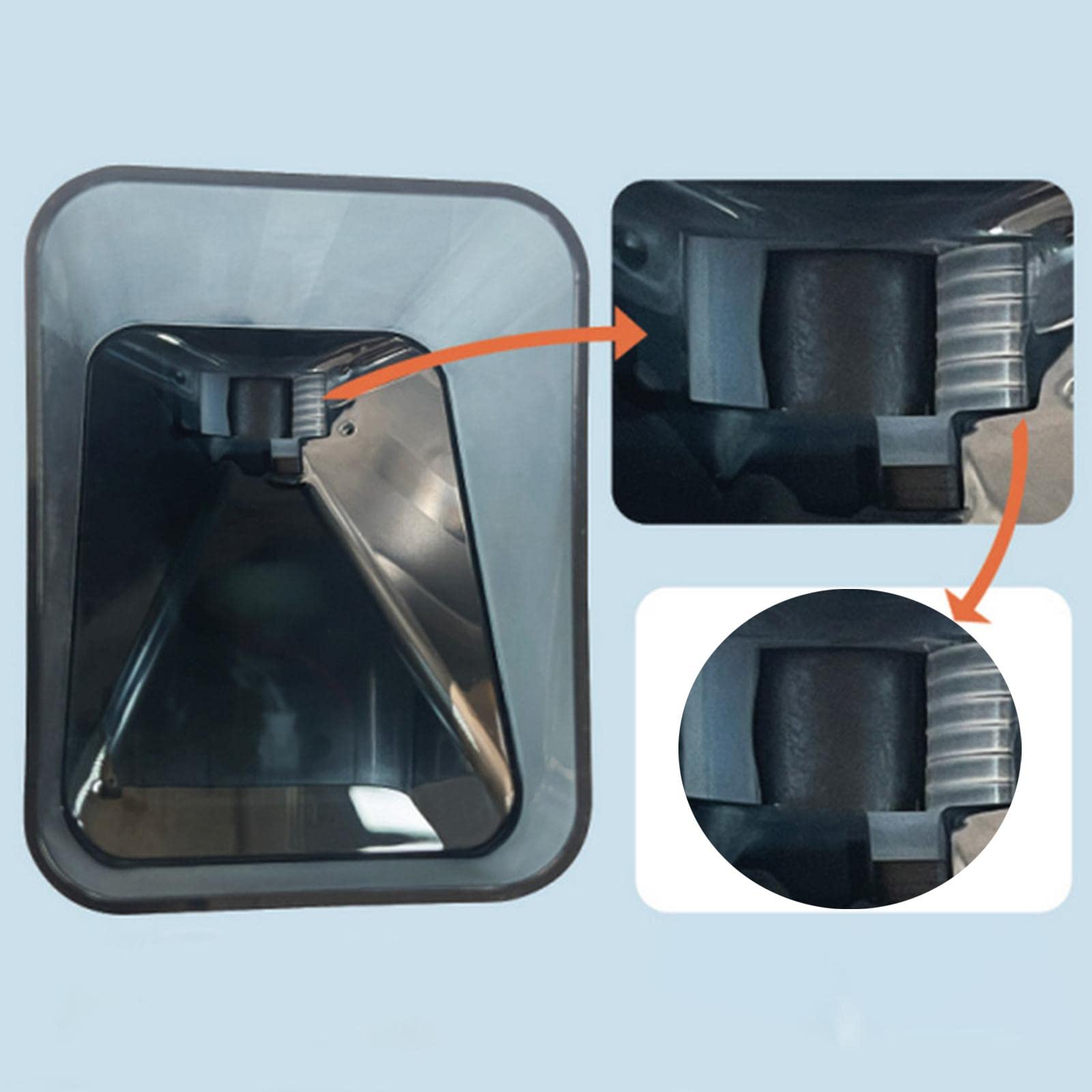 Comedero automático de peces de gran capacidad para estanque, acuario, pecera, pecera