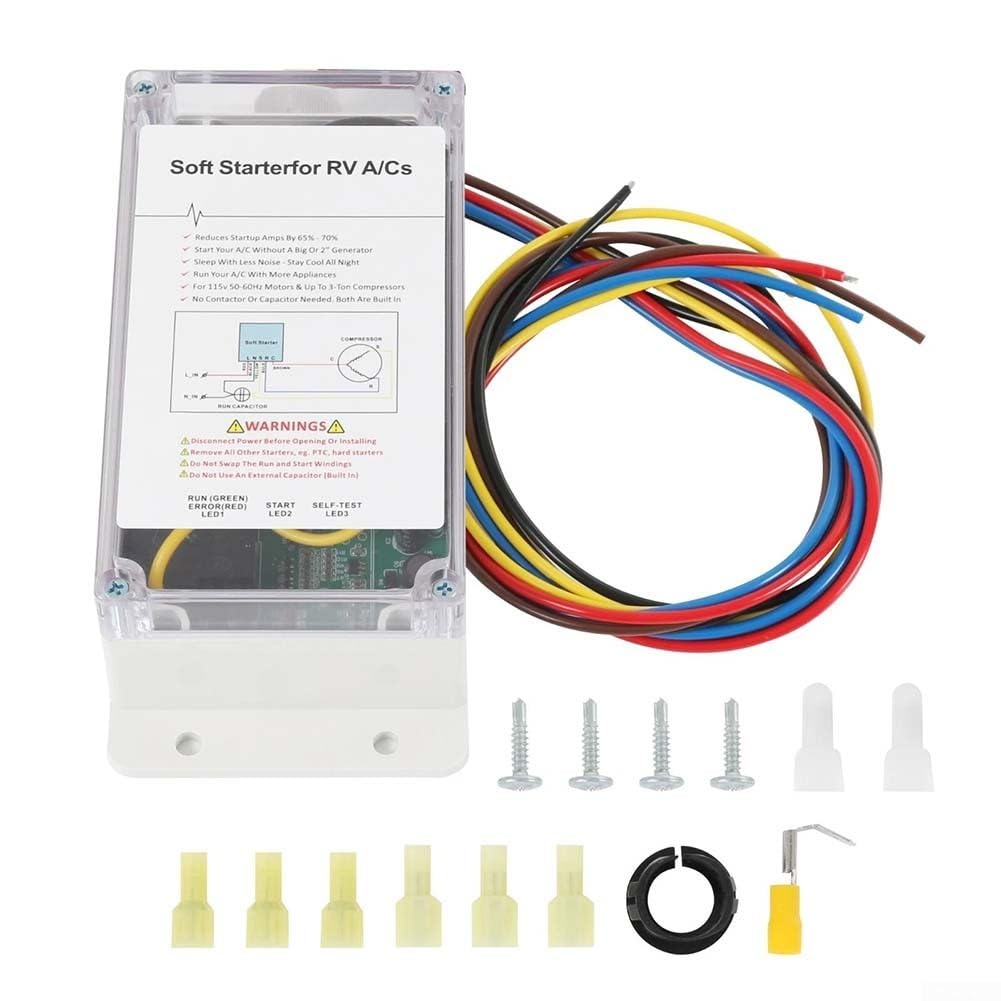 ABS Dustproof RV Soft Starter for 15000 BTU AC