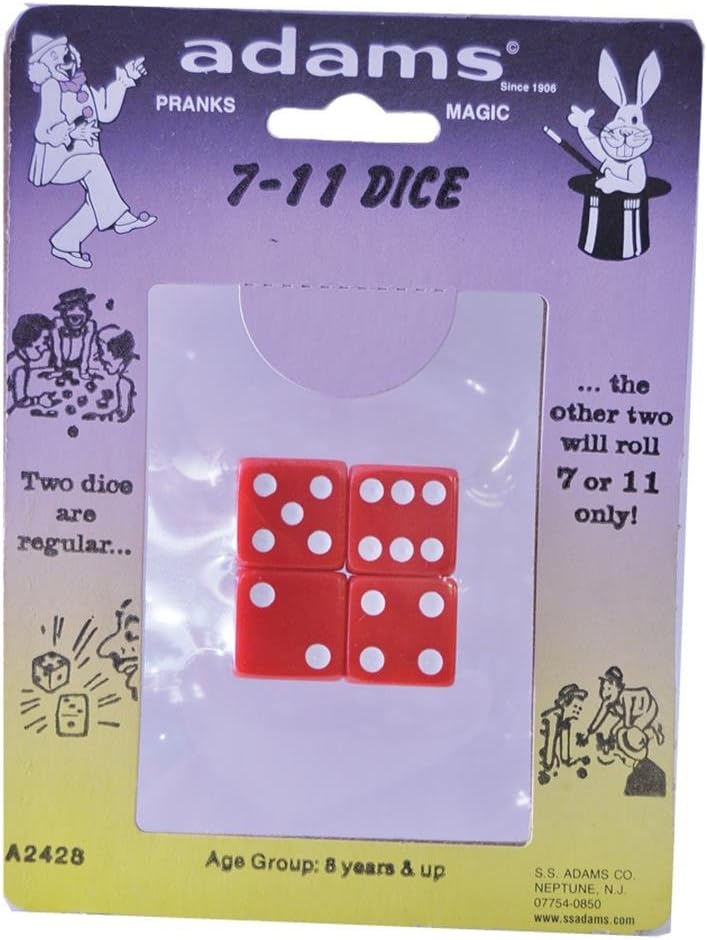 Seven Eleven Dice Rack Pack Case Toys & Games