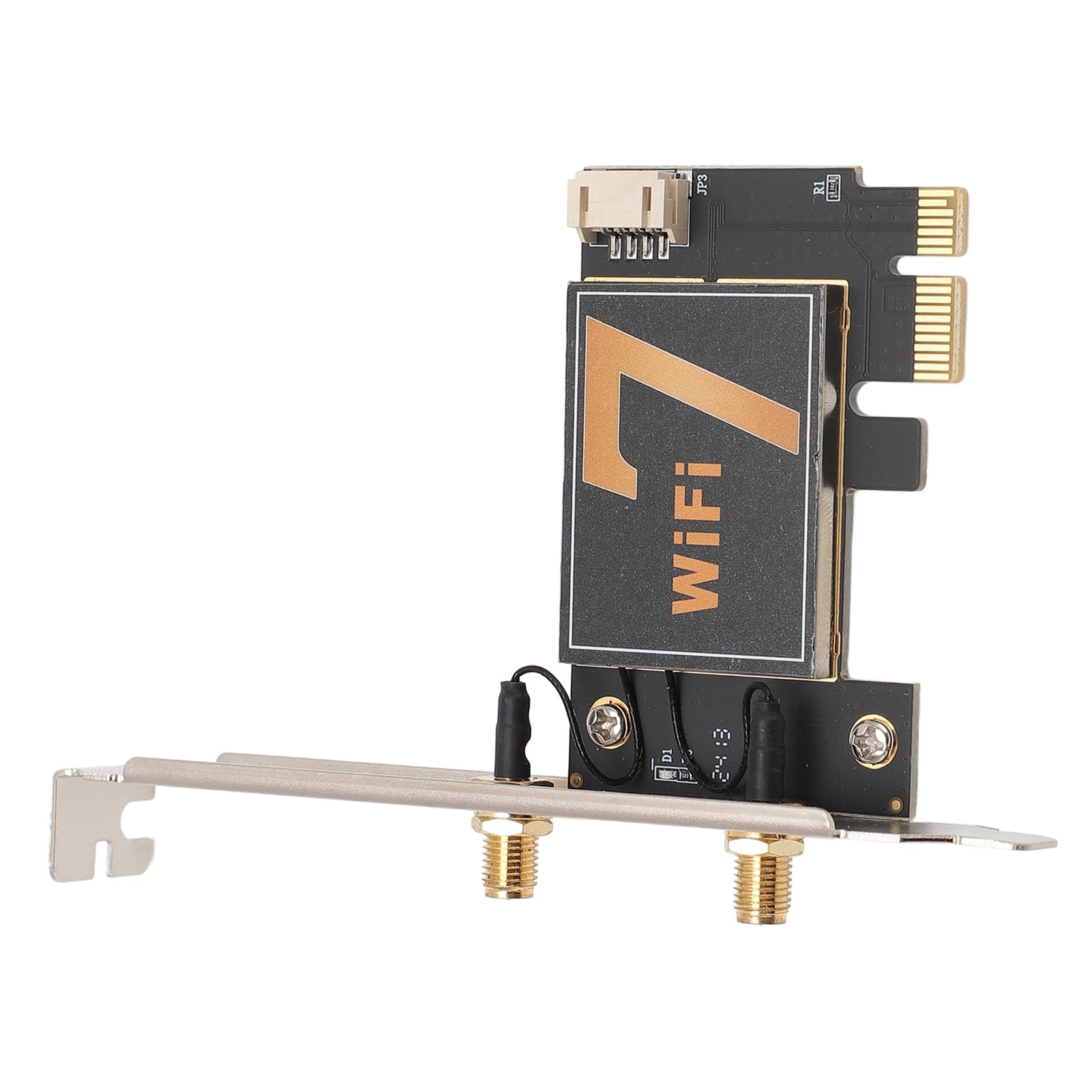 Scheda di Rete Wireless BT5.4, Kit Mini Desktop BE200NGW M.2 Adattatore WiFi 7 802.11BE Tri-Band8774Mbps WiFi per Linux