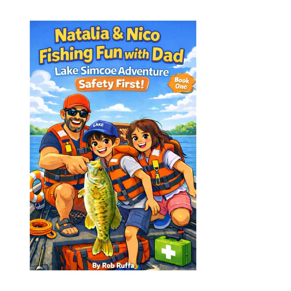 Natalia & Nico Fishing Fun with Dad: Lake Simcoe Adventure (Fun Fishing with Dad: Top 12 Fishing Destinations in Canada and the United States)