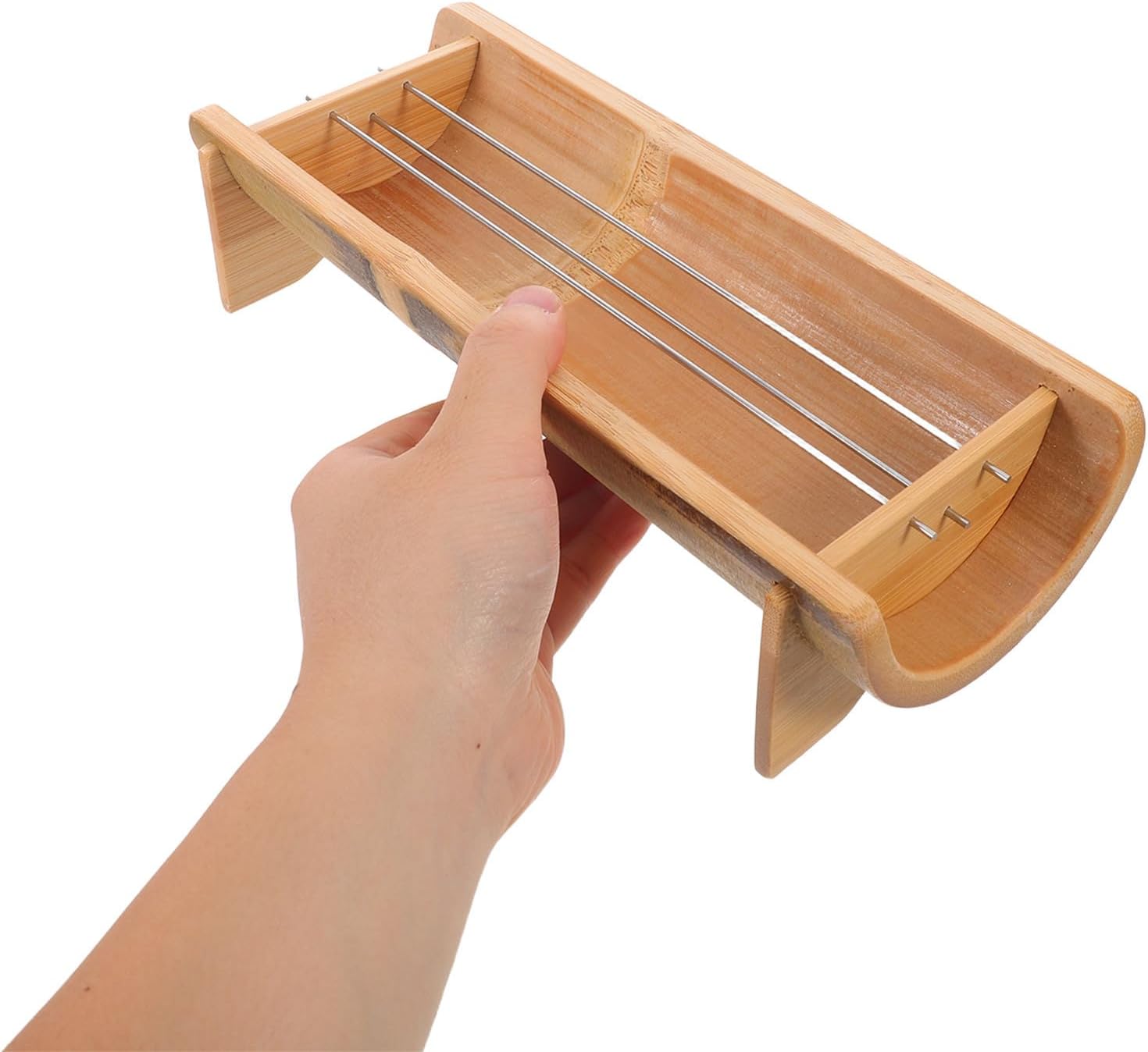 Kichvoe Incense Burner Holder with Hollow Tray Design and Stable Support, 10.24 Inch Asian Incense Stick Burner for Bedroom and Tabletop Use, Comfortable Handling Aromatherapy Accessory