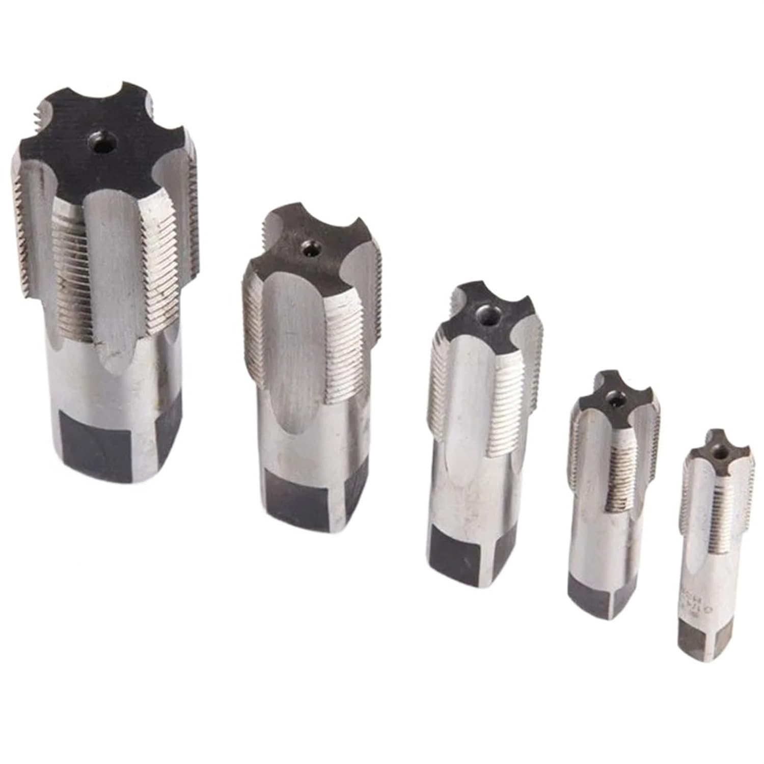 1PC Pipe Tap 1/8 1/4 3/8 1/2 3/4 Metal Screw Thread Tap Threading Tools Set of Taps Metric Plug Tap Hand Tool Drill Bit Set (Size : 1l2)