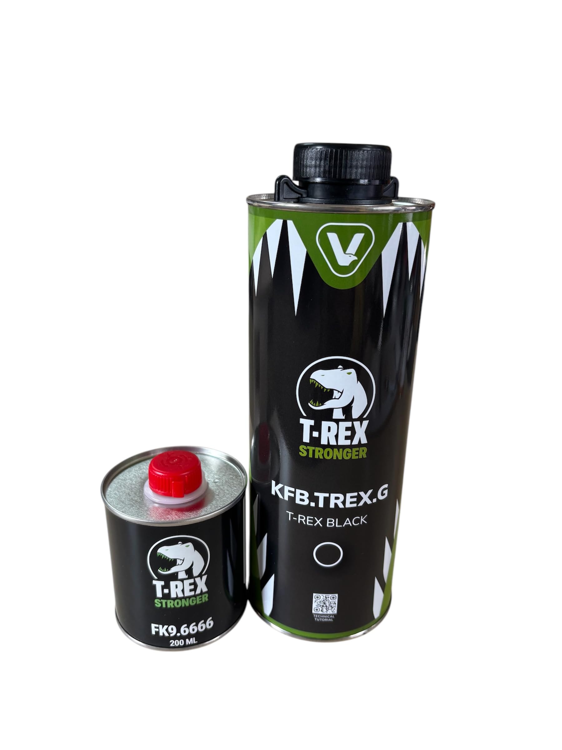 IVAT T-REX Vernice Goffrata 1 lt Black - Nero (Nero)