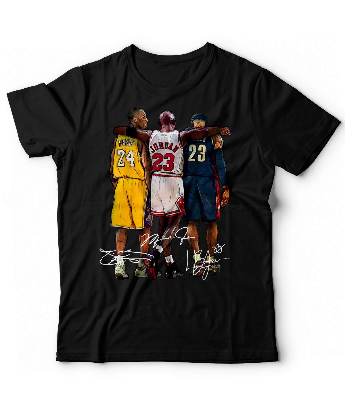 Generico T-Shirt Campioni di Basket Kobe Pallacanestro