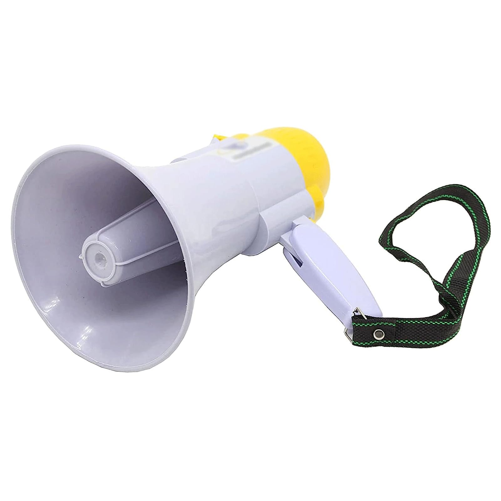 Megáfono, Megáfono portátil de Mano, Altavoz Bullhorn con Control Volumen y grabadora Voz, megáfono for Exteriores