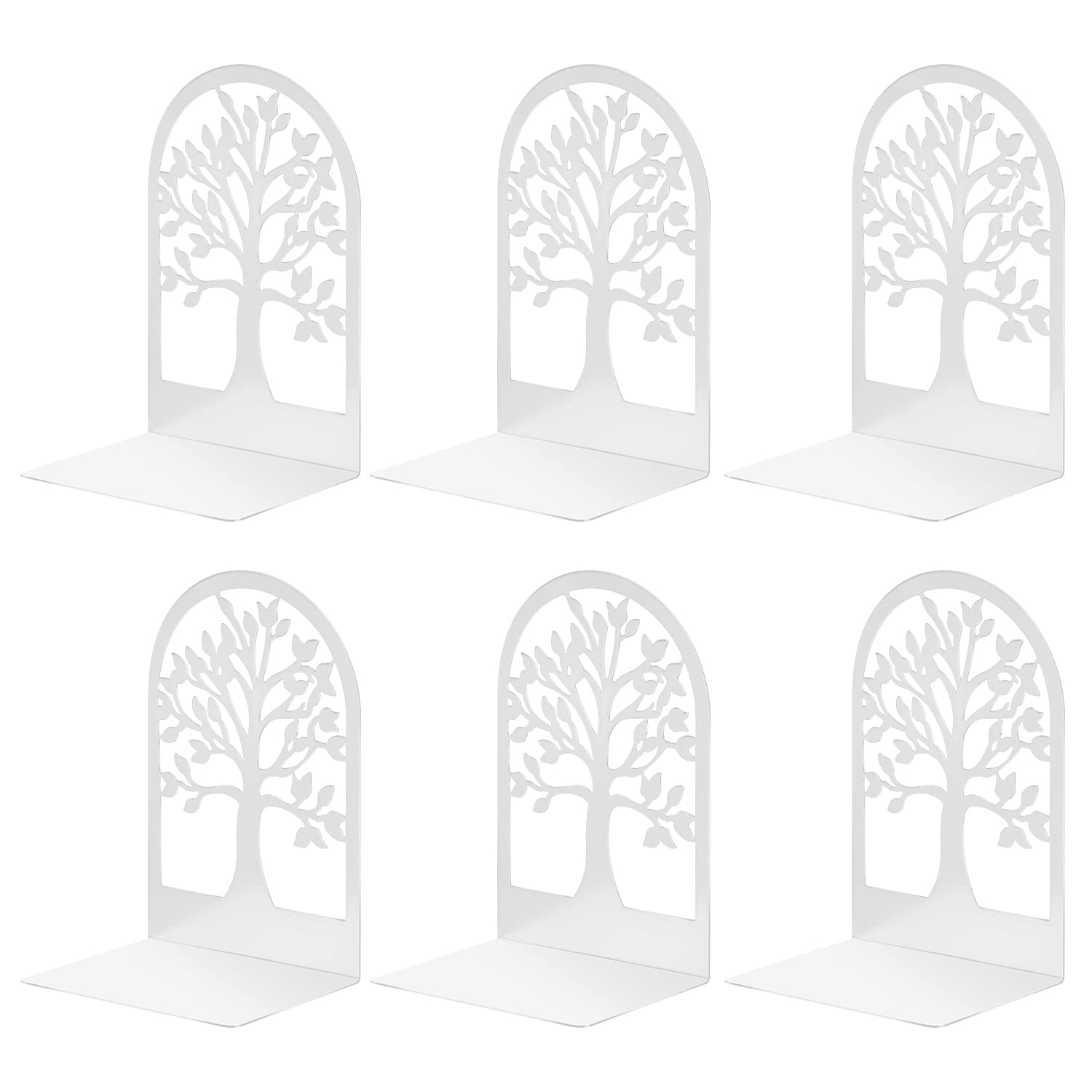 Serre-livres arbre porte-bonheur blanc pour créer un coin lecture parfait à la maison