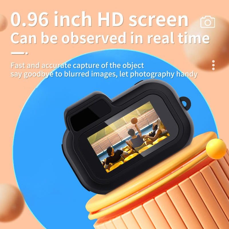 Image of smars Micro Video Camera 1080P | Mini Thumb Camera Camcorder Keychain with 2MP Micro Mini DV DVR | 100 Minutes Battery Life | for Kids & Students