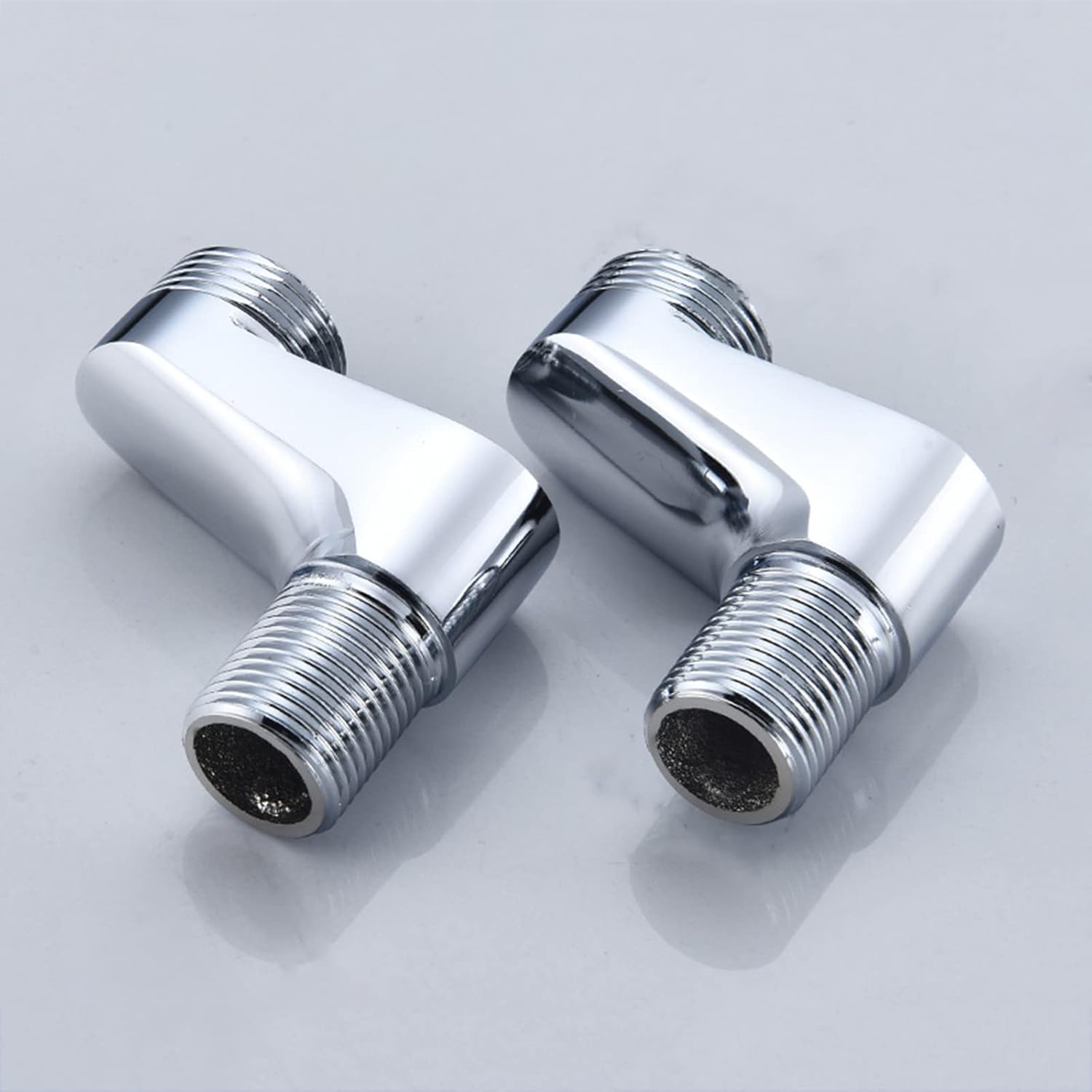 Claw Footed tub Shower kit Brass g1/2 Male to g3/4 Female Bathtub Faucet Adapter Brass Bathroom Faucet Adjustable Swing arms Faucet Accessories,Black (Color : Black)