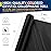 PerkHomy Colored Cellophane Wrap Roll 16 x 100\' 3 Mil Thick Cellophane For Gift Basket Treats Goodie Wrapping Craft Flower Bouquet Plastic (Black, 100ft (16in Width))