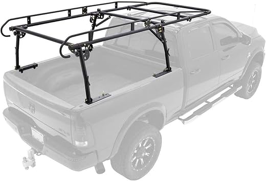 Elevate Outdoor Steel Over-Cab Truck Rack, 1,500 lb, Fits Beds to 75 in W
