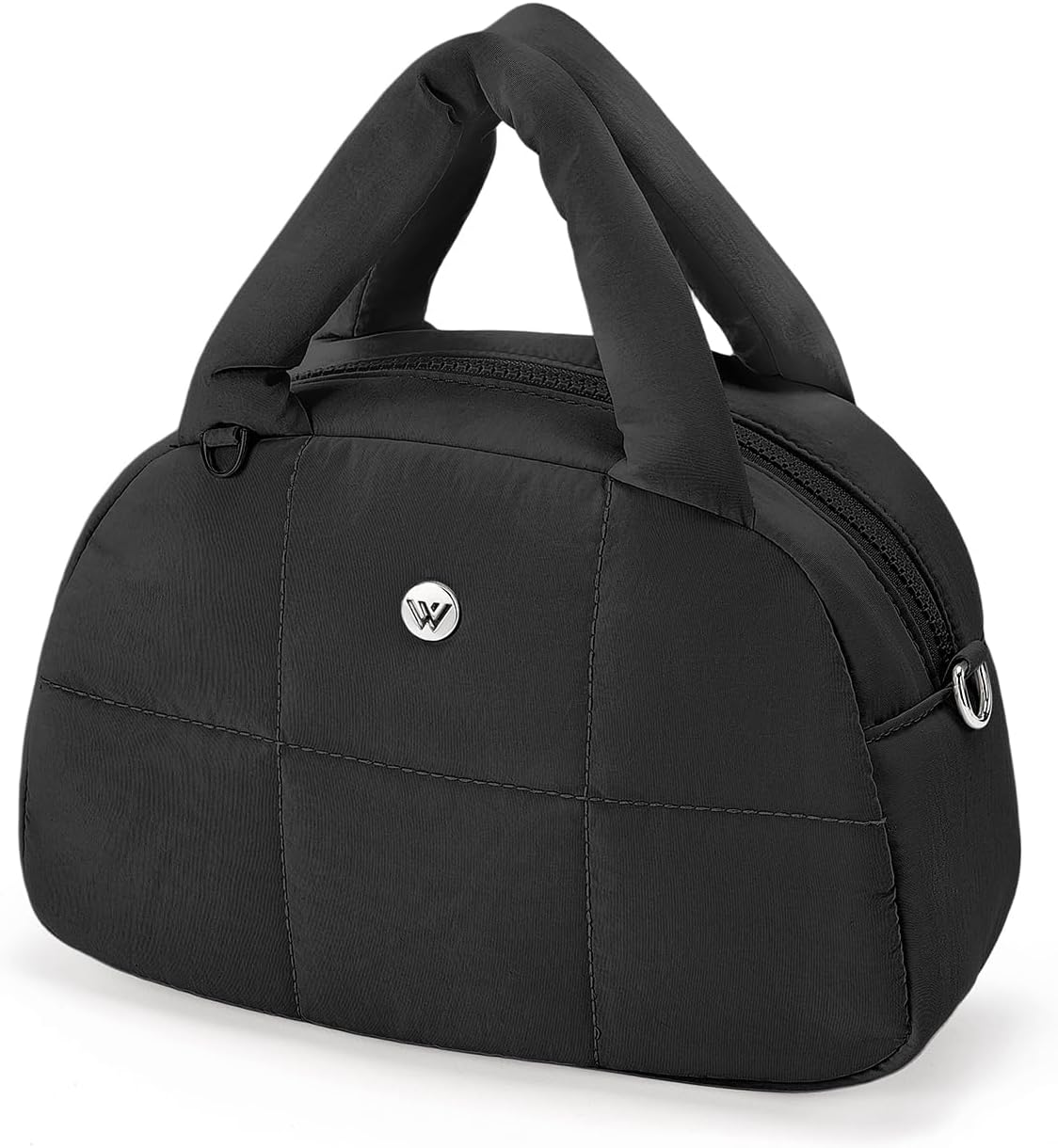 WESTBRONCO Small Puffer Crossbody Bags for Women Puffy Nylon Shoulder Bag Womens Quilted Handbags with Chain Strap for Daily - Image 6