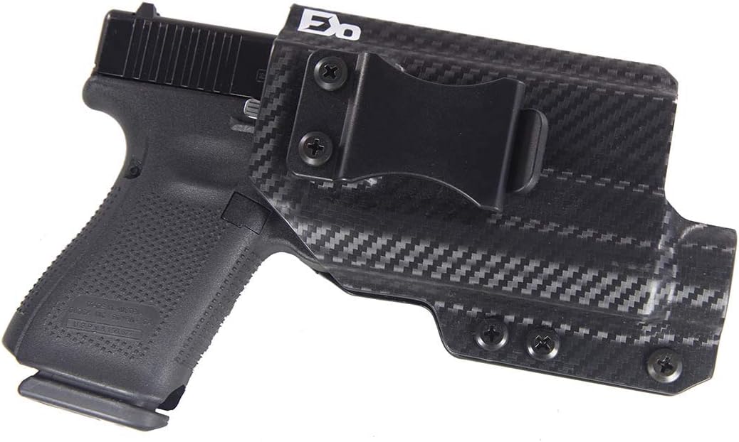 Fierce Defender IWB Kydex Holster Glock 19 23 32 w/Streamlight TLR1 The Winter Warrior Series -Made in USA- GEN 5 Compatible