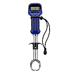 Piscifun Fish Gripper with Digital Fish Scale, Memory Function Fishing Scale, Save Up to Most 10 Set of Weight, Saltwater-Resistant, Portable Stainless Steel Fish Lip Gripper, Fishing Gear Gift, Blue