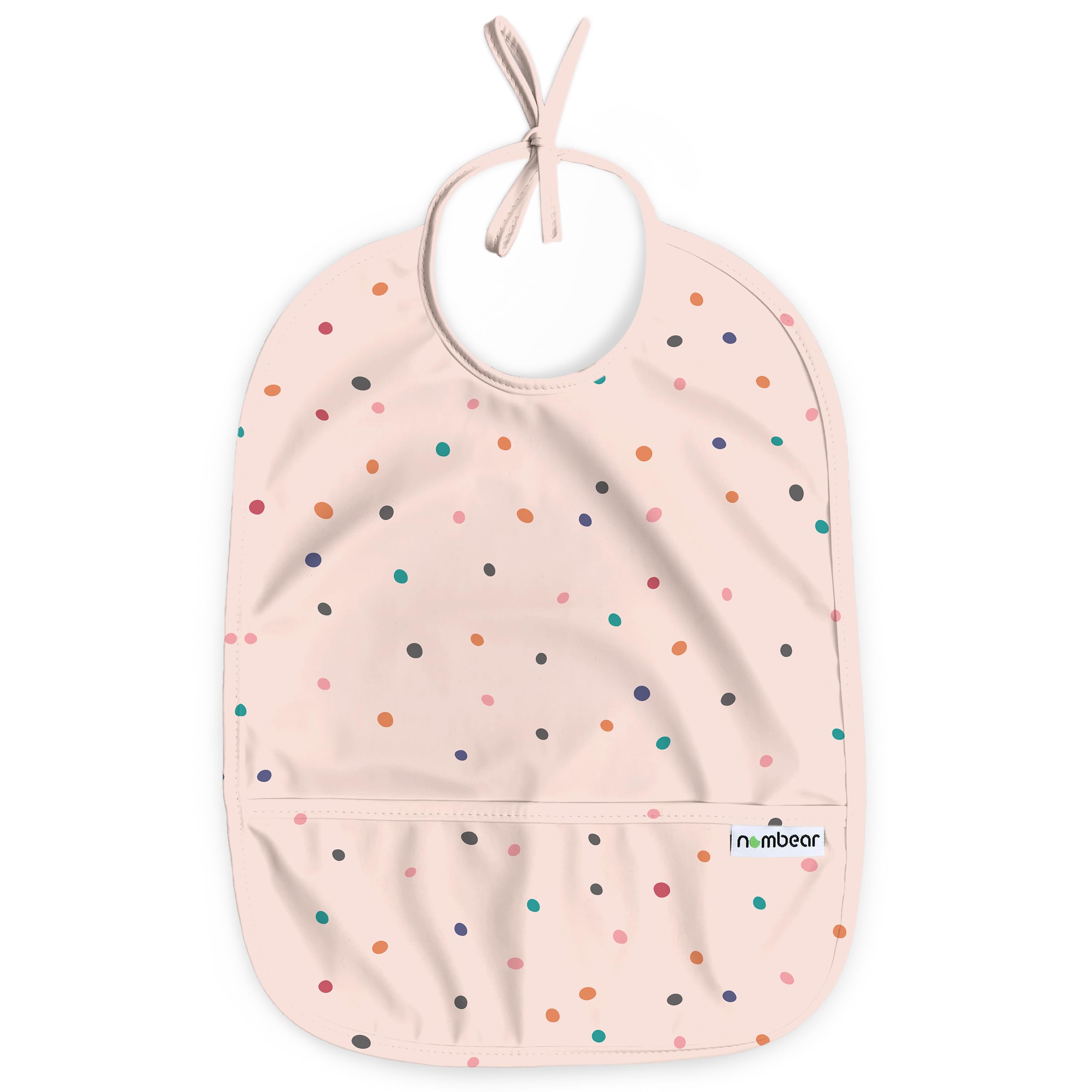 Nombear Wasserdichtes Lätzchen für Baby 6-12 Monate, 1 Packung - Beikost Baby Zubehör, Babylätzchen für BLW