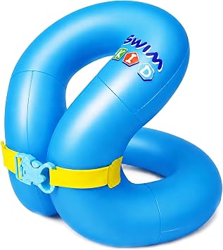 Kids Inflatable Swim Vest for 3-12 Yrs, Toddler Swim Floaties, Pool Floats