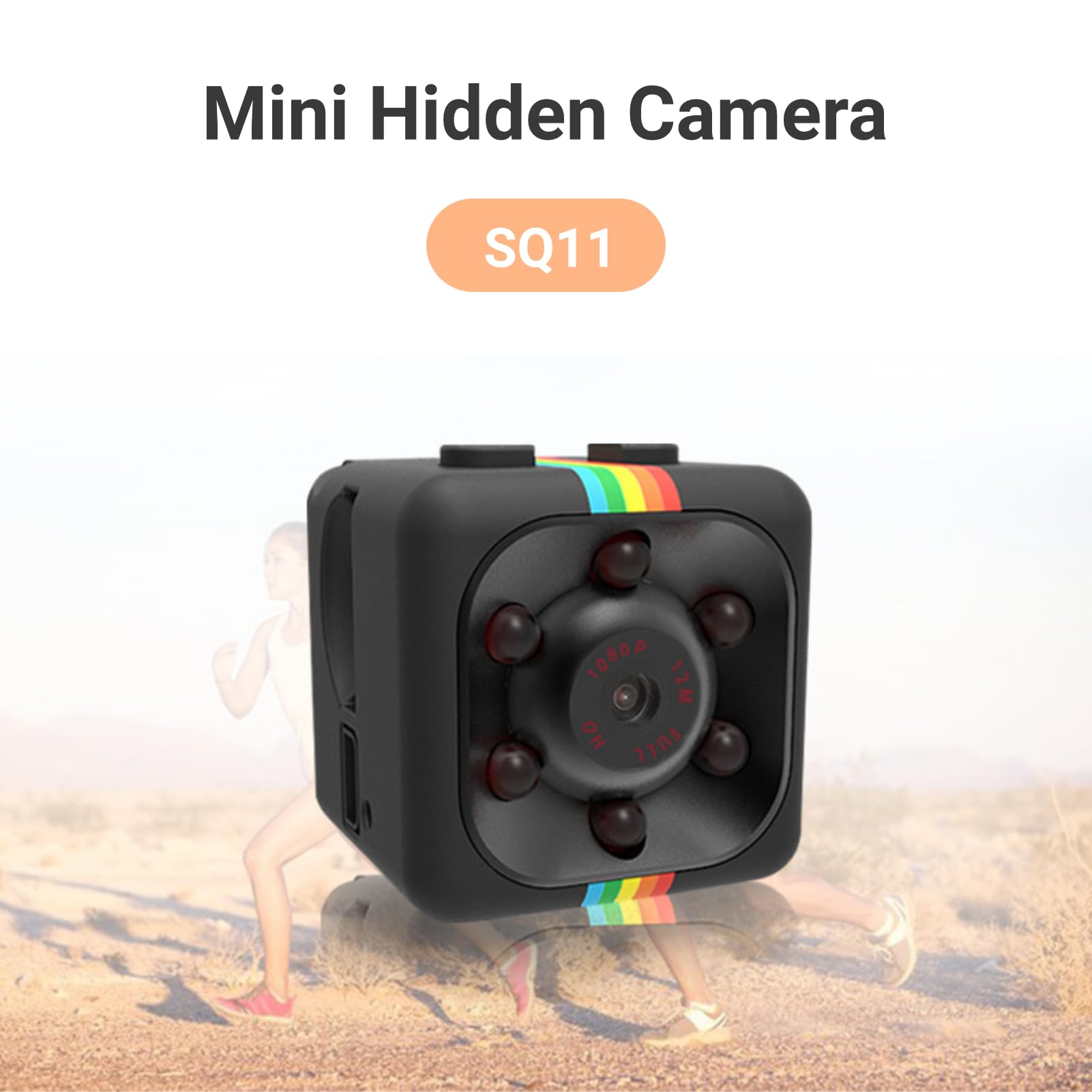 バッグ LITTLE CAMERA Black moontreeplanet Amazon.com : Portable SQ11 Mini Camera, NightSecurity Camera with