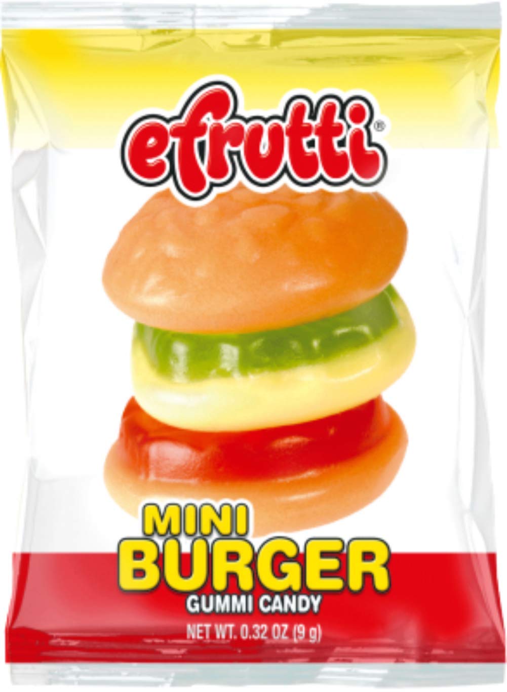 E Frutti Gummy Hamburger and Hot Dog Variety Pack of 120