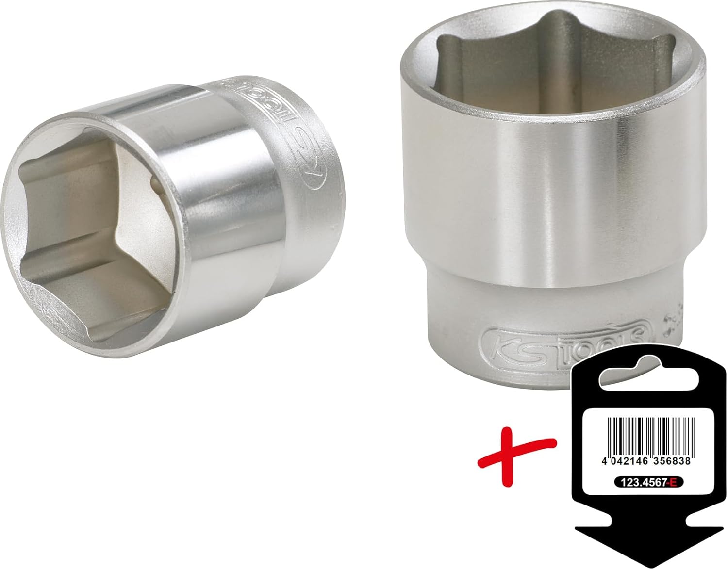 'KS Tools Plastic 917.1226 1/2-Inch Classic Hexagonal Socket, 33 mm on Hanger