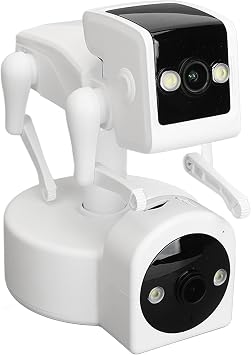 ciciglow 1080P Robot Dog Indoor Security Camera with AI Detection, 5G Smart Camera 360 Degree Rotating, Support Night, 10x Zoom, CICIGLOWI48OKYA9XR