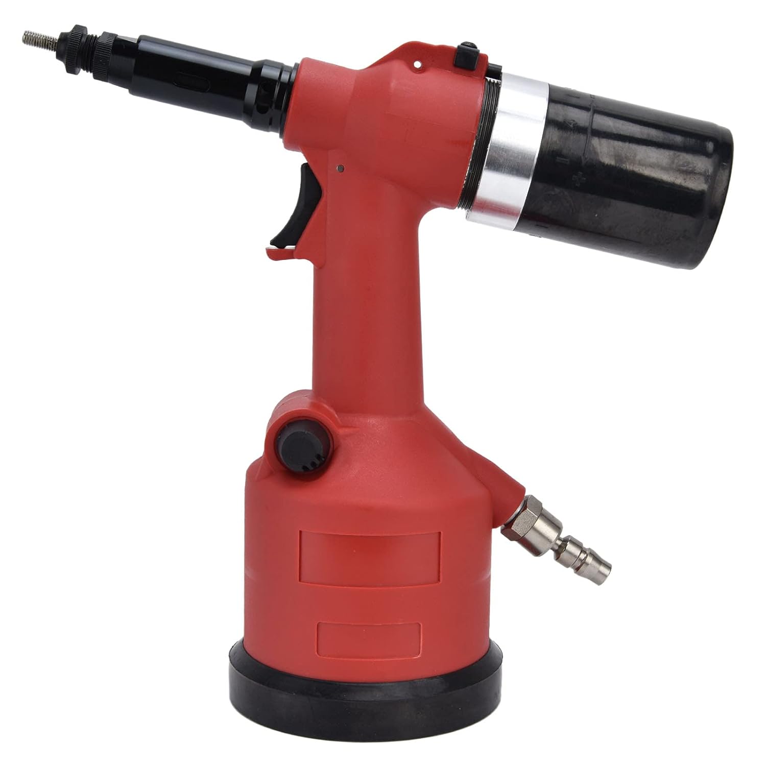 Heavy Duty Zinc Alloy Pneumatic Rivet Nut Setter Kit, Air Powered Riveter Gun for M3-M12 Nuts Metal Plates Pipes