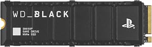 WD_BLACK SN850P 2 TB NVMe SSD Offiziell Lizenziert für PS5 Konsolen (interne Gaming SSD; optimierter Kühlkörper; PCIe Gen4 Technologie, bis zu 7.300 MB/s Lesen, M.2 2280)