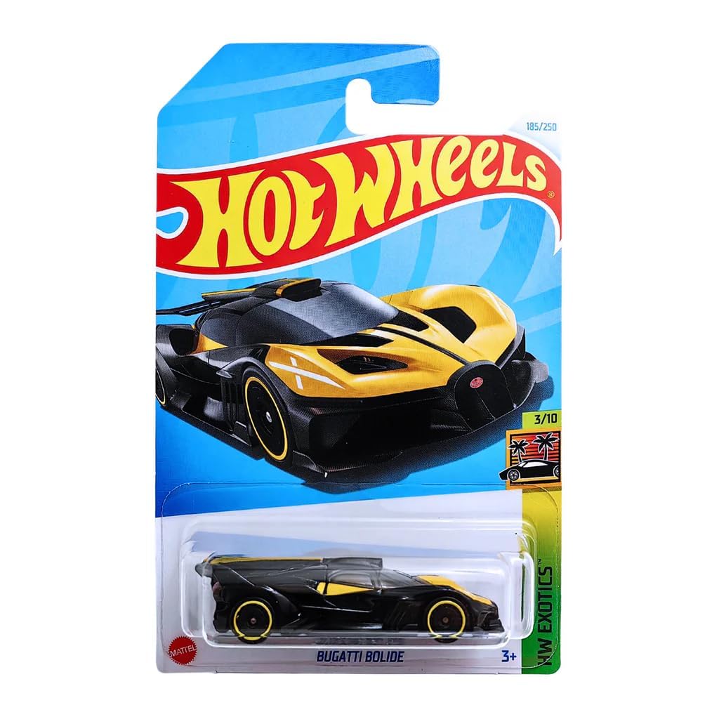 Hot Wheels Model, Schwarz, Gelb, 11 cm