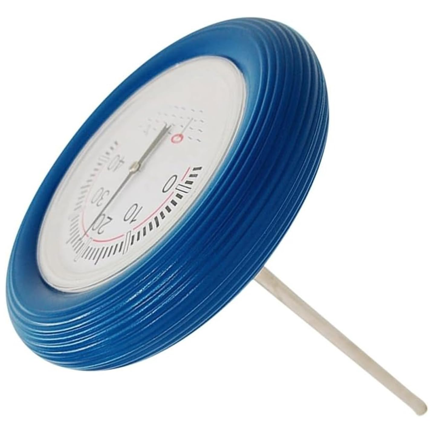 Thermomètre pour Aquarium, thermomètre pour Baignoire et Piscine, thermomètre à Plaque Flottante Circulaire