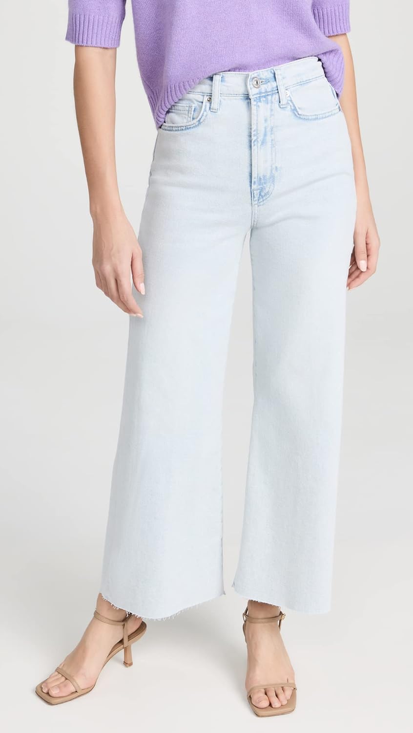 7 for All Mankind Womens Ultra High-Rise Cropped Jo Jeans - Image 2