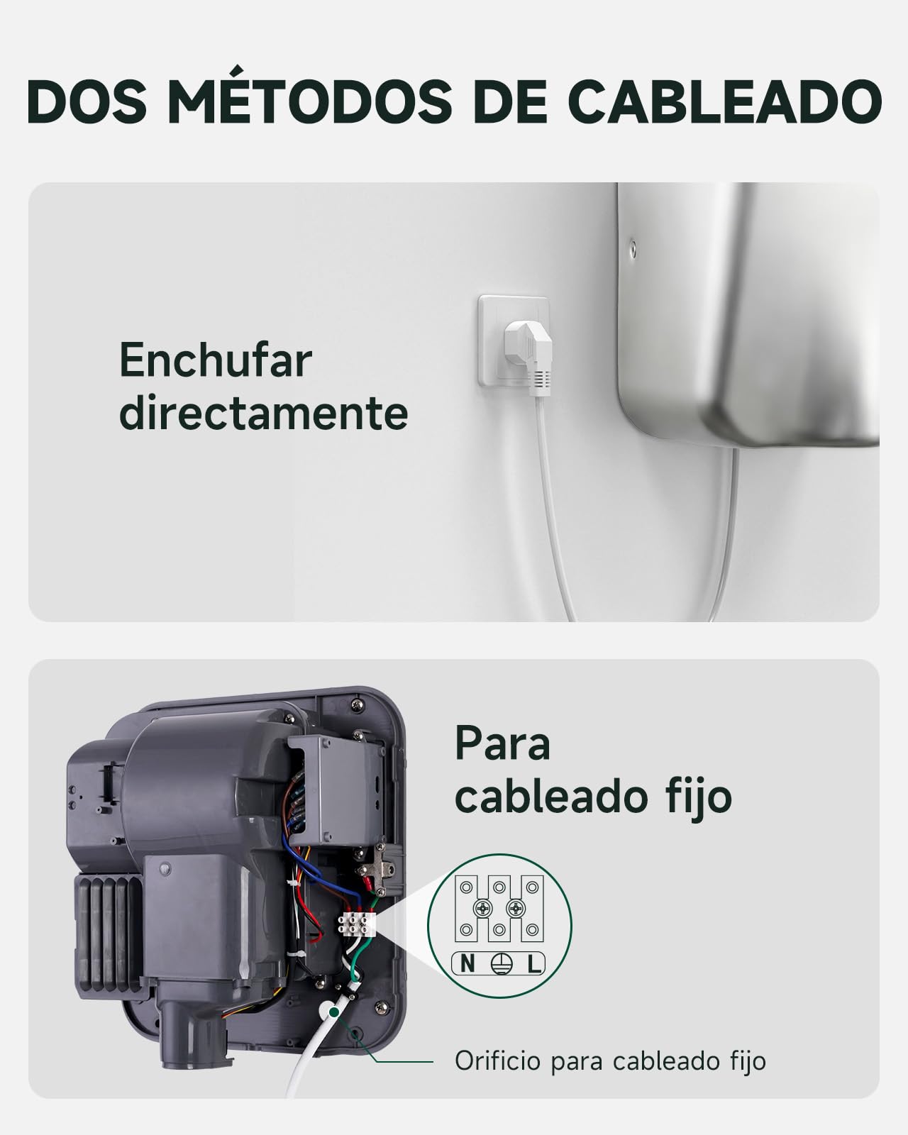anydry IronStorm 2815 Secamanos Comercial con Filtro HEPA Sensor sin Contacto 1600W Acero Inoxidable Cepillado