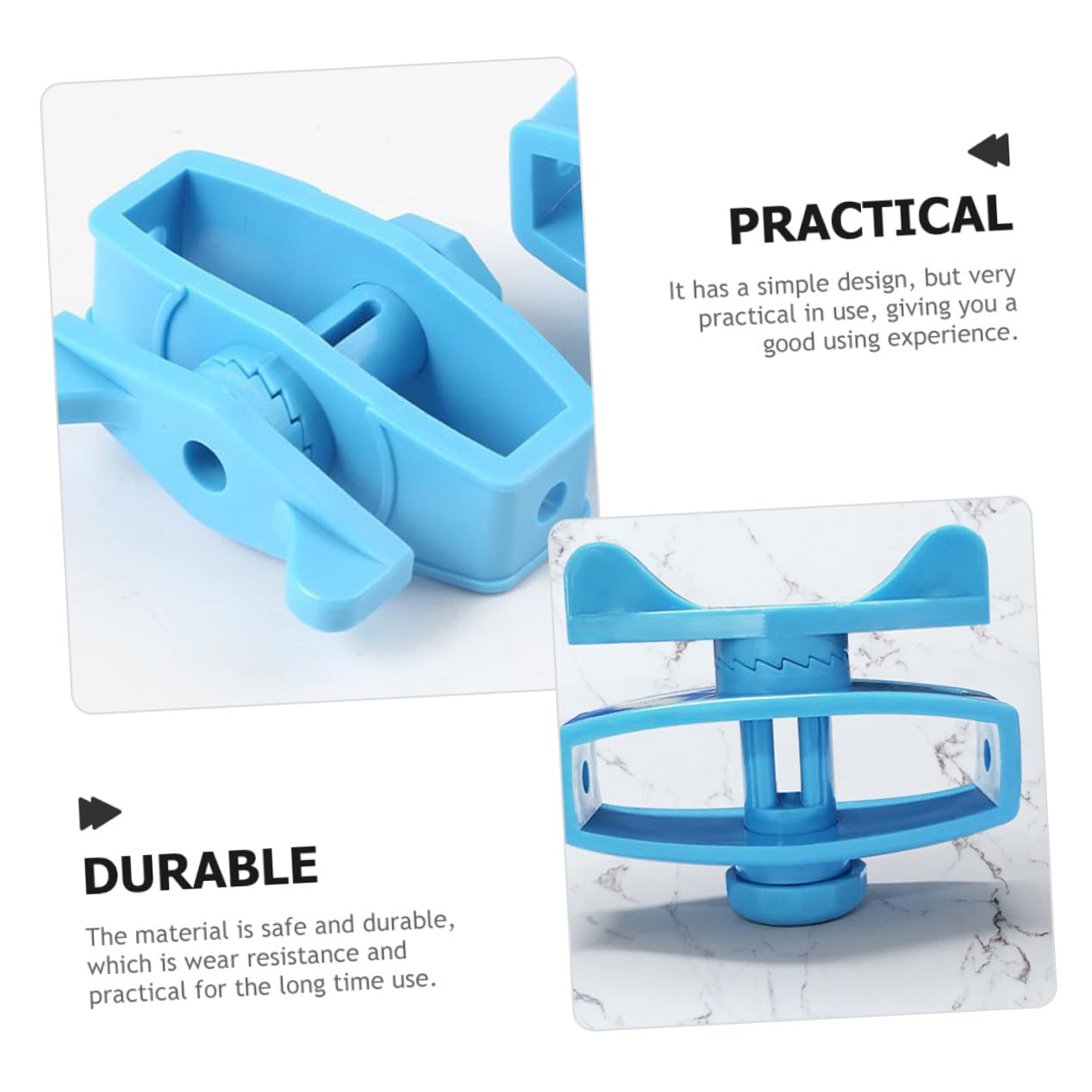 24 Pezzi Tenditori in Plastica per Recinzione Elettrica Blu, Accessori Facili da Installare Caratteristiche Stabili per Filo Recinzione Animali