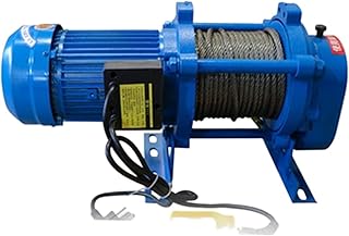 500kg 30m Electric Cable Hoist Lifting Wire Hanging Crane 220V Tool Electric Workshop Power Gantry Hoist Winch Lifting MINGPING (Color : 500kg 30 Meter)