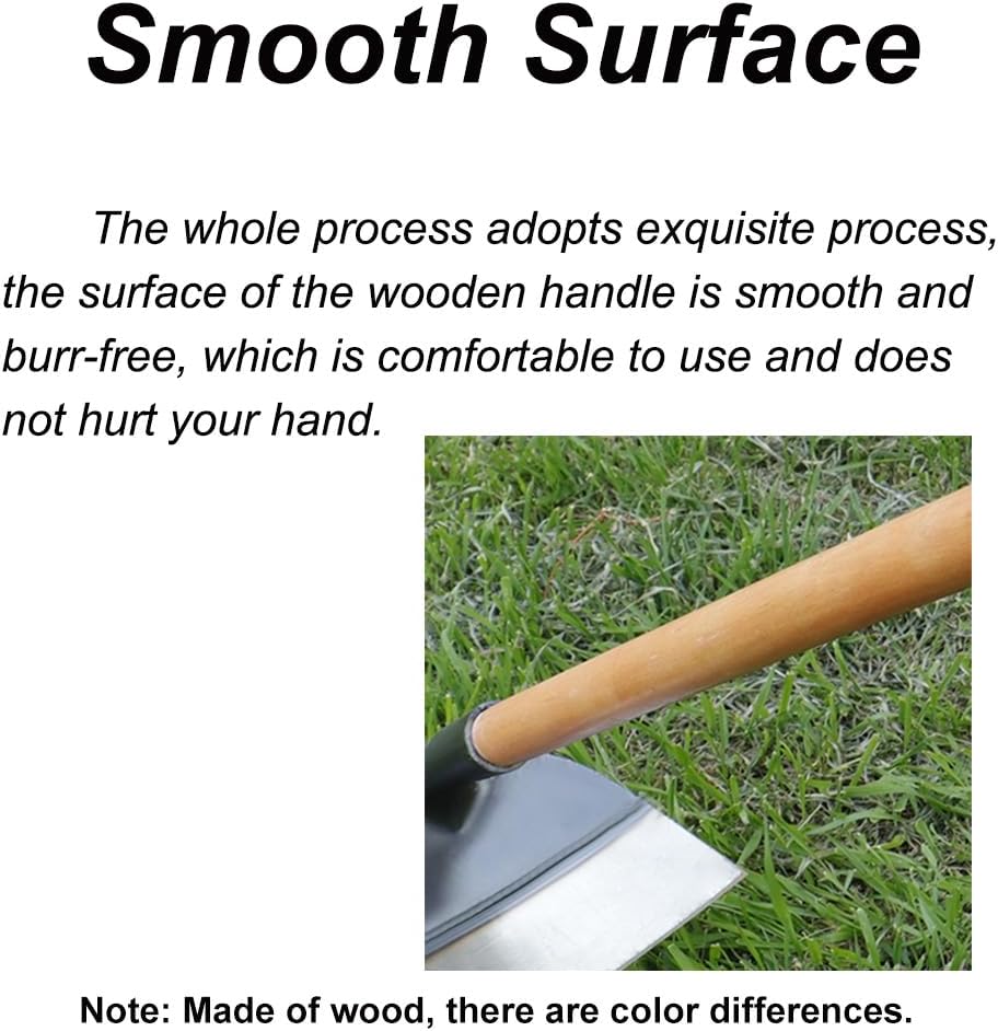 SEIWEI Sledge Hammer Handle Wood Sledge Hammer Handle Replacement 11 Inch Gardening Hammer Wooden Handle for Agricultural Harvesting, Gardening(2 PCS)