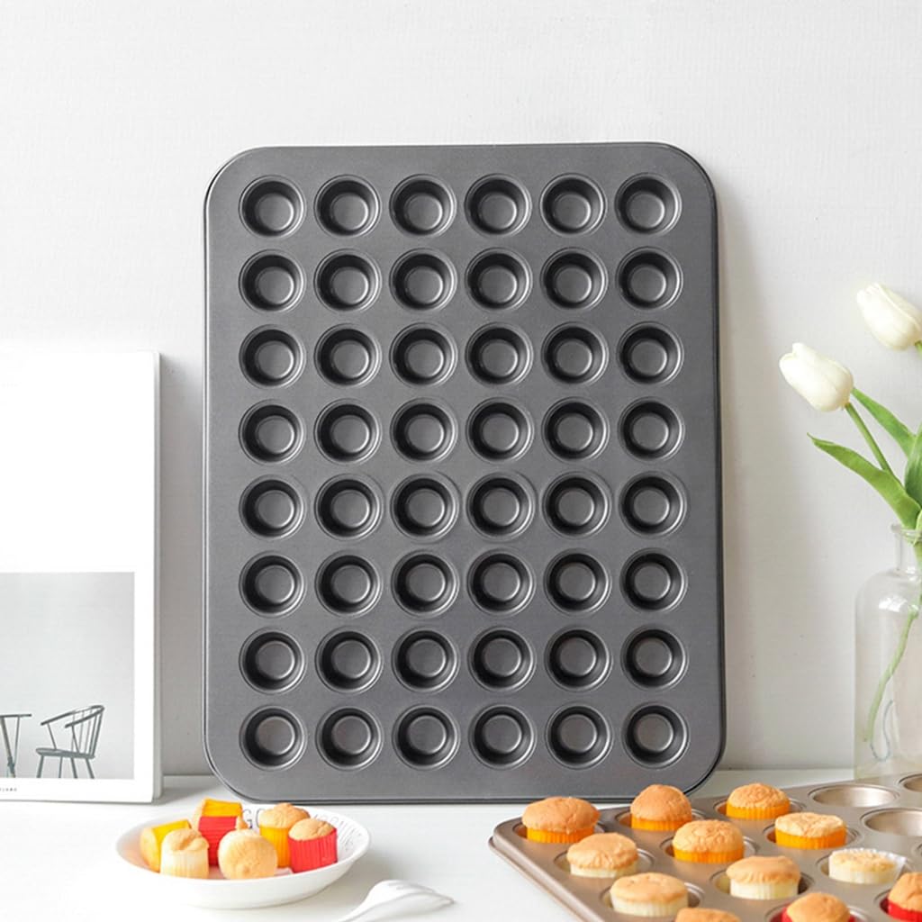 48 wgłębień trwałe mini muffinki naczynie do pieczenia deserów formy do pieczenia idealne na ciasto