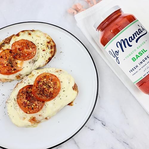 Miniatura 133 de Salsa de pasta Keto Chianti Wine de Yo Mama’s Foods – Pack de (2) – Sin azúcar añadida, baja en carbohidratos, baja en sodio, sin gluten, apta