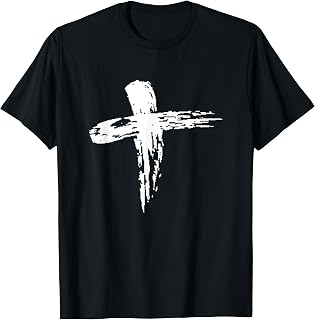 Ash Wednesday Crucifix Cross Catholic Christian 2024 T-Shirt