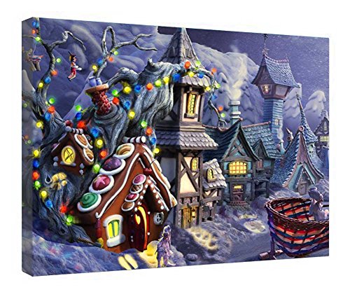 Impression sur toile Lappland Messengers avec cadre bois de 40,6 x 50,8 cm
