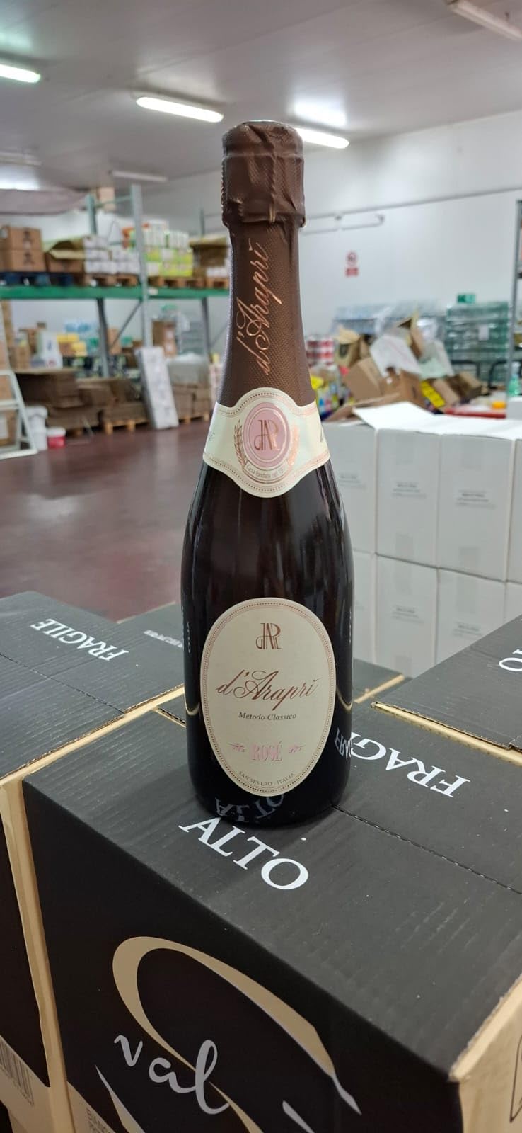 Spumante Metodo Classico Brut Rosé - D'Araprì