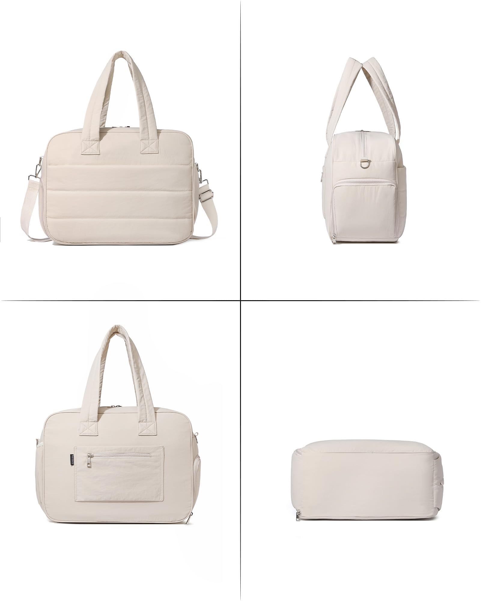 Borsa per pannolini con scomparto per tiralatte e laptop, borsa trapuntata con fasciatoio per passeggino, cinghie con fibbia, per riporre il latte materno per mamma, viaggi, lavoro