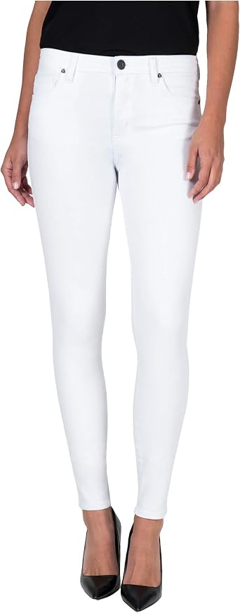 Amazon.com: KUT de los pantalones vaqueros pitillo de palillo de dientes  Kloth Mia en blanco óptico : Ropa, Zapatos y Joyería
