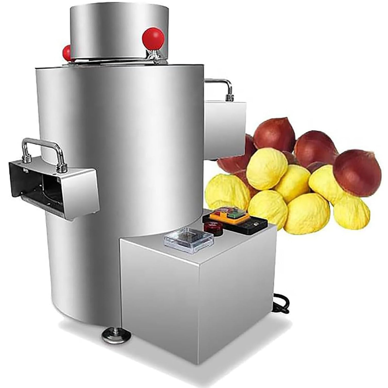 AYCDL Automatic Chestnut Shelling and Opening Machine, Commercial Chestnut Peeling Machine,No Damage to Chestnuts for Chestnuts,48V