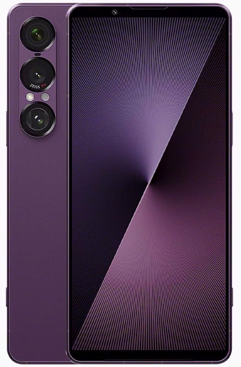 Sony Xperia 1 VII XQ-FS72 512GB 12GB Dual SIM Factory Unlocked GSM Smartphone, 5G 6.5" 120Hz OLED Display, 48MP Camera - International Version (Orchid Purple)