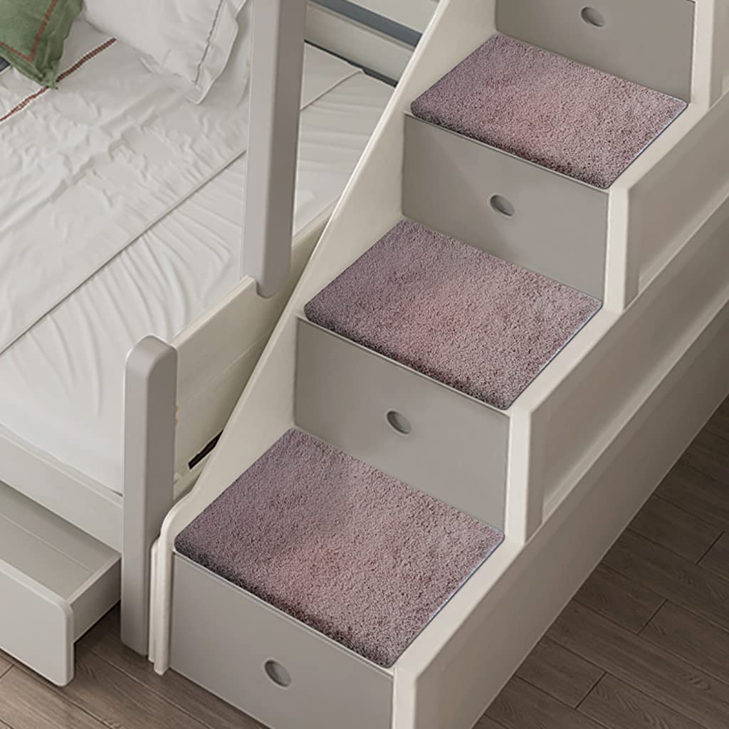 Tappeto per gradini per Scale con Letto a Castello per Interni Antiscivolo, tappeti per Letti Singoli a soppalco ribassato, Coperta per gradini, tappetini per Scale riutilizzabili per Animal
