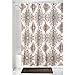 Produktbild iDesign Henna Medallion Duschvorhang | dekorativer Badewannenvorhang in 183,0 cm x 183,0 cm | tolles Duschvorhang Design mit schönem Medallion-Muster | Polyester bunt